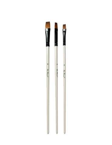 Set de 3 pinceaux plats N°...