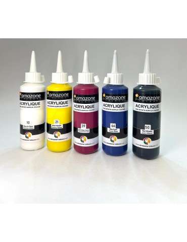 Pack Acrylique Couleurs primaires