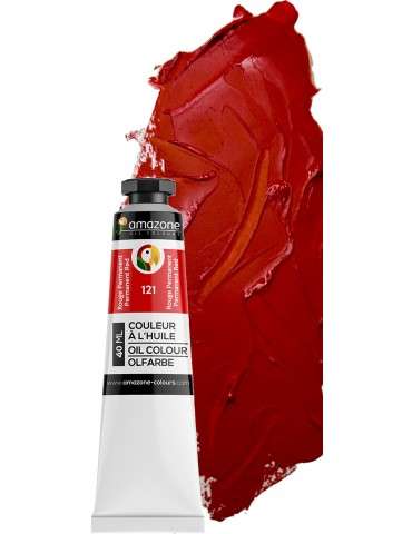 Rouge Permanent 121 - Peinture à l'Huile Fine