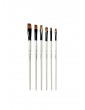 Set De 6 pinceaux plats