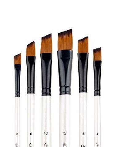 Set de 6 Pinceaux Biseautés