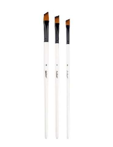 Set de 3 Pinceaux Biseautés N°2-4-6