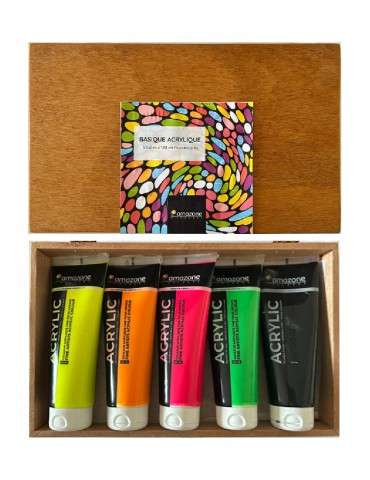 Coffret Acrylique Couleurs...