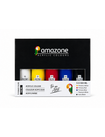 Pack Acrylique Couleurs primaires