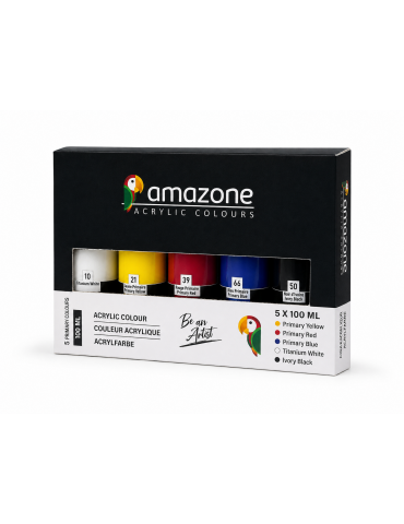 Pack Acrylique Couleurs primaires