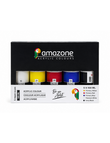 Pack Acrylique Couleurs primaires