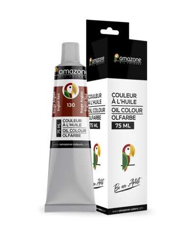 Rouge Anglais 130 - Peinture à l'Huile