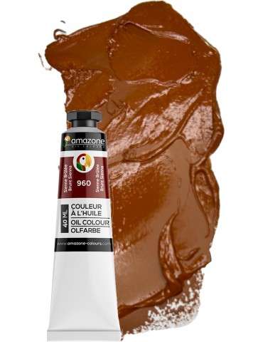 Terre de Sienne Brûlée 960 - Peinture à l'Huile